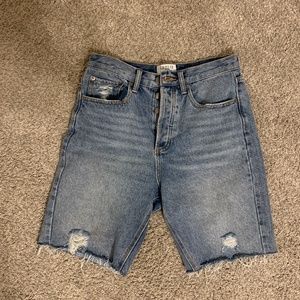 Bohme Ripped Bermuda Shorts